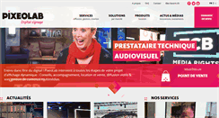 Desktop Screenshot of pixeolab.com